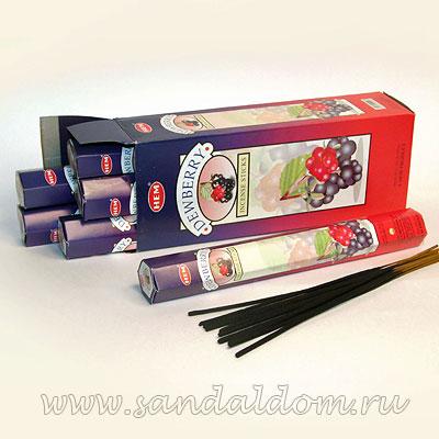 Купить 186Dew - Благовония HEM Hexa DEWBERRY аромапалочки Ежевика. Интернет-магазин