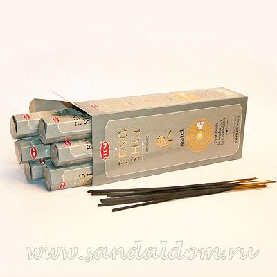 Купить 186FeM - Благовония HEM Hexa FENG SHUI METAL аромапалочки Фэн-шуй металл. Интернет-магазин