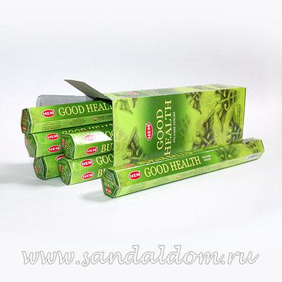 Купить 186GLH - Благовония HEM Hexa GOOD HEALTH. Интернет-магазин