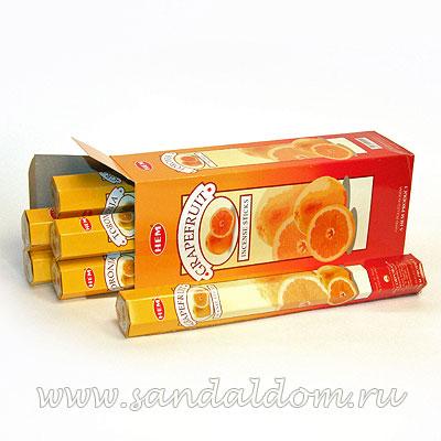 Купить 186GRF - Благовония HEM Hexa GGRAPEFRUIT аромапалочки Грейпфрут. Интернет-магазин