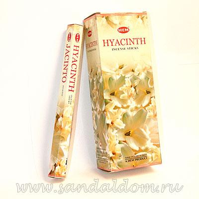 Купить 186HY - Благовония HEM Hexa HYACINTH аромапалочки Гиацинт. Интернет-магазин