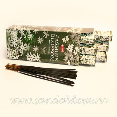 Купить 186JAB - Благовония HEM Hexa JASMINE BLOSSOM аромапалочки Цветение жасмина. Интернет-магазин