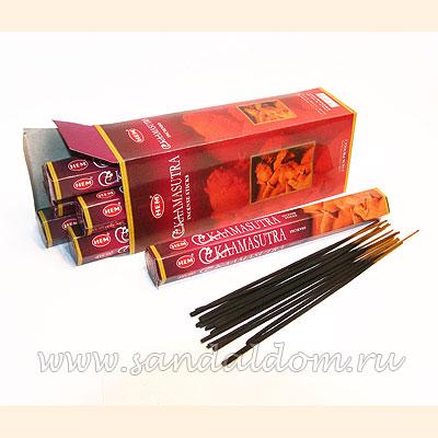Купить 186KA - Благовония HEM Hexa KAMASUTRA аромапалочки Камасутра. Интернет-магазин