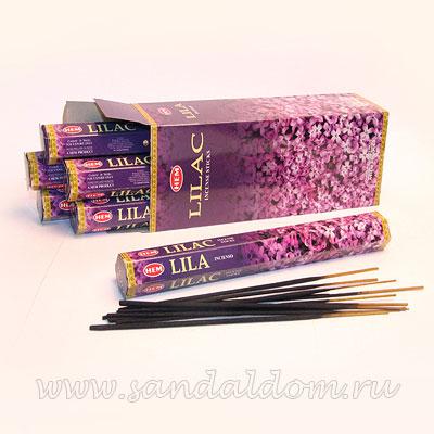Купить 186LI - Благовония HEM Hexa LILAC аромапалочки Сирень. Интернет-магазин