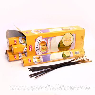 Купить 186Mel - Благовония HEM Hexa MELON  аромапалочки Дыня. Интернет-магазин