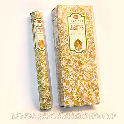 Купить 186PJ - Благовония HEM Hexa Prec.JASMINE аромапалочки Любимый жасмин. Интернет-магазин