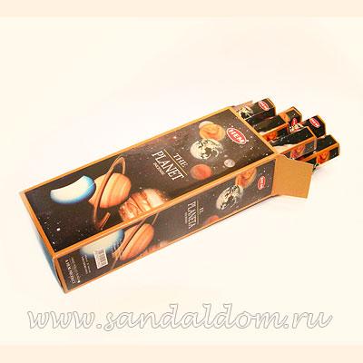 Купить 186P - Благовония HEM Hexa PLANET Планета. Интернет-магазин