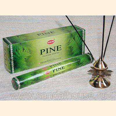 Купить 186Pi - Благовония HEM Hexa PINE аромапалочки Сосна. Интернет-магазин