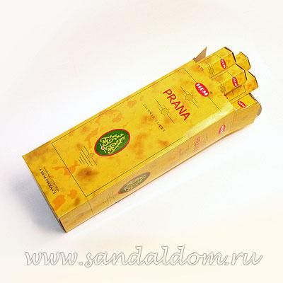 Купить 186Pr - Благовония HEM Hexa PRANA аромапалочки Прана (значение - воздушный поток в теле, буквально (санскрит): дыхание). Интернет-магазин