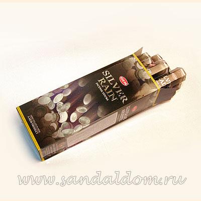 Купить 186SIR - Благовония HEM Hexa SILVER RAIN аромапалочки Серебряный дождь. Интернет-магазин