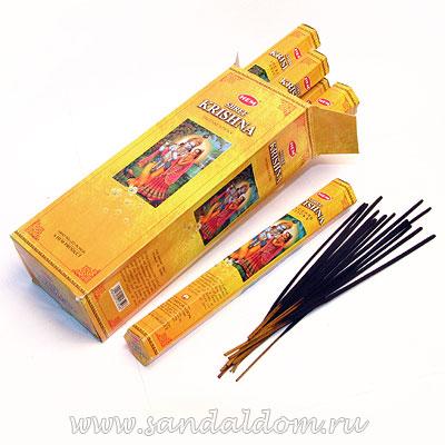 Купить 186SK - Благовония HEM Hexa SHREE KRISHNA аромапалочки Кришна. Интернет-магазин
