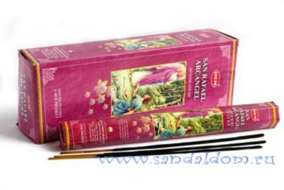 Купить 186SRa - Благовония HEM Hexa SAN RAFAEL  аромапалочки Святой Рафаил. Интернет-магазин