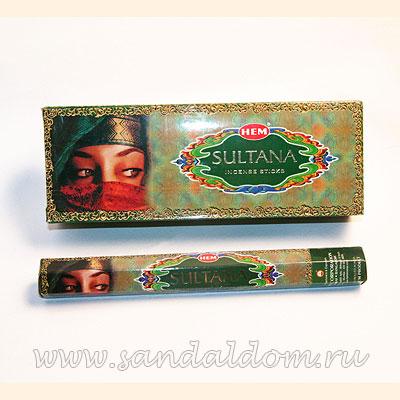 Купить 186SUL - Благовония HEM Hexa SULTANA аромапалочки Султанша. Интернет-магазин