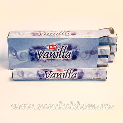 Купить 186Va - Благовония HEM Hexa VANILLA аромапалочки Ваниль. Интернет-магазин