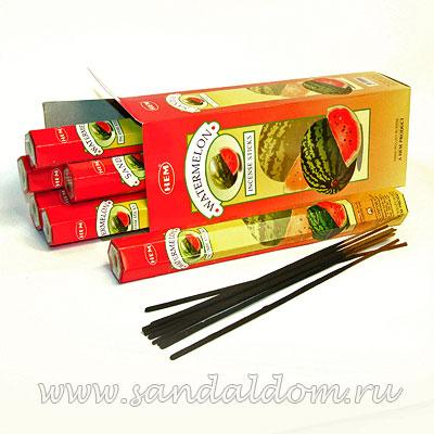 Купить 186WAM - Благовония HEM Hexa WATERMELON аромапалочки Арбуз. Интернет-магазин