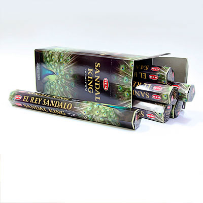 Купить 186SK - Благовония HEM Hexa  SANDAL KING  аромапалочки королевский сандал. Интернет-магазин