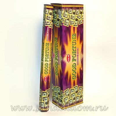Купить 187GFO - Благовония HEM LONG HEXA GOOD FORTUNE аромапалочки Пожеланье успехов¶Хорошая удача (буквально). Интернет-магазин