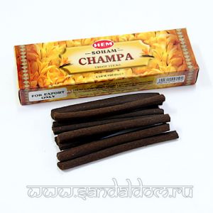188Cha - Благовония HEM Dhoop Soham Champa  Чампа