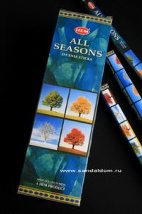 Купить 189Al - Благовония HEM sq All Seasons аромапалочки Все сезоны. Интернет-магазин