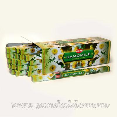 Купить 189Cm - Благовония HEM sq Camomile  аромапалочки Ромашка. Интернет-магазин