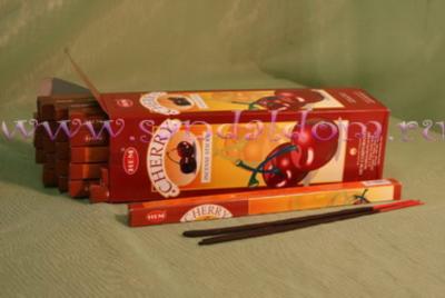 Купить 189Cr - Благовония HEM sq Cherry  аромапалочки Вишня. Интернет-магазин