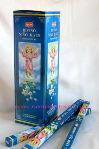 Купить 189DNJ - Благовония HEM sq Divine Nino Jesus аромапалочки Божественный маленький Иисус. Интернет-магазин