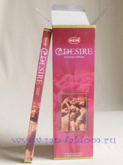 Купить 189De - Благовония HEM sq Desire аромапалочки Желание. Интернет-магазин