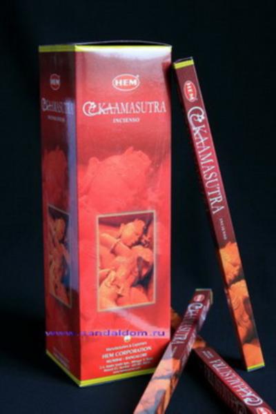 Купить 189KaS - Благовония HEM sq Kamasutra  аромапалочки Камасутра. Интернет-магазин