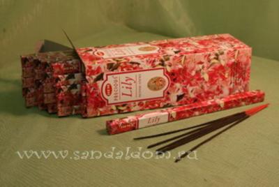 Купить 189PLi - Благовония HEM sq Precious Lilly  аромапалочки Любимая лилия. Интернет-магазин