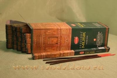 Купить 189PMu - Благовония HEM sq Precious Musk аромапалочки Любимый муск. Интернет-магазин