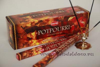 Купить 189Pot - Благовония HEM sq Potpourri  аромапалочки Смесь разных сортов роз. Интернет-магазин