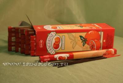 Купить 189Ta - Благовония HEM sq Tangerine аромапалочки Мандарин. Интернет-магазин