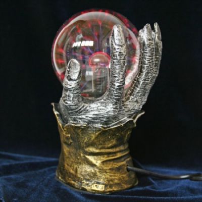 Светильник Шар-молния в ладони D=10см h=19см Китай 