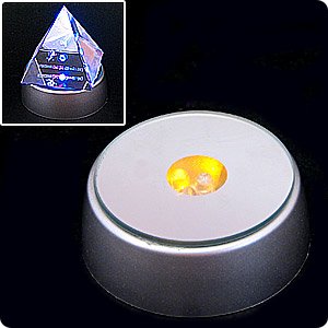 Подставка с подсветкой для изделий из стекла, d-60 мм.