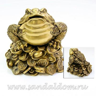 Жаба богатства 2233  h=15sm L=17sm