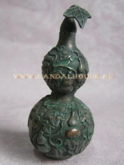 Тыква Горлянка 2418MR сосуд бессмертия 14cm бронза патина