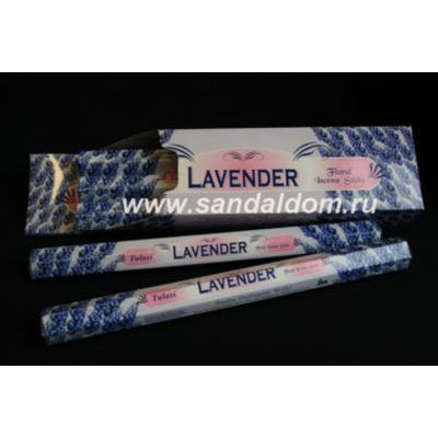 441LAV - БЛАГОВОНИЯ Sarathi LONG HEXA LAVENDER лаванда