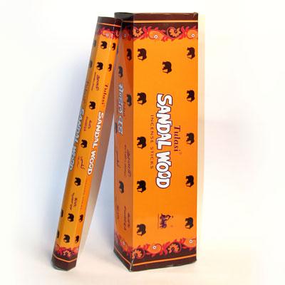 441SAW - БЛАГОВОНИЯ Sarathi LONG HEXA SANDALWOOD сандал