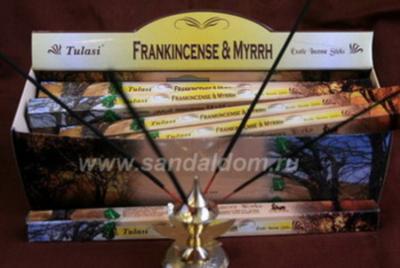 442FrM - Благовония Sarathi sq Frank.Myrrh