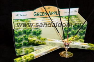 442GrAp - Благовония Sarathi sq Green Aple