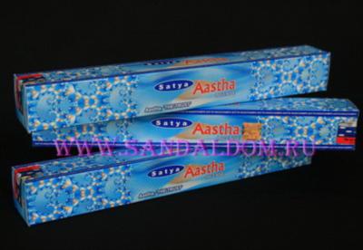 450Aa35 - БЛАГОВОНИЯ масала Satya AASTHA pouch 35gm 