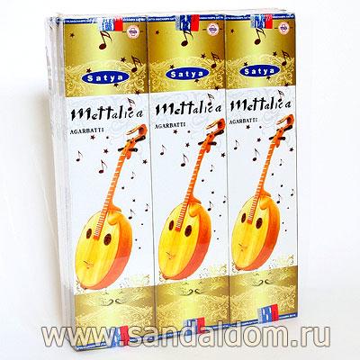 450Met - БЛАГОВОНИЯ масала Satya METTALICA 20gm 