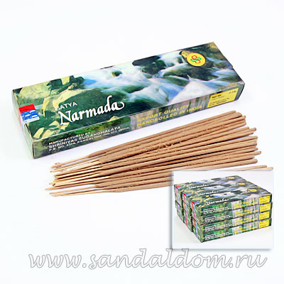 450Nar - Благовония масала Satya Narmada 35gm 