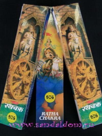 450RCh10 - БЛАГОВОНИЯ масала Satya Ratha Chakra 10gm. 