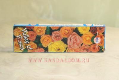 450VR - БЛАГОВОНИЯ масала Satya VALLEY of ROSES 40gm  