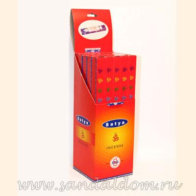 451HO - Благовония масала Satya sq 8stk Hari Om 10gm 