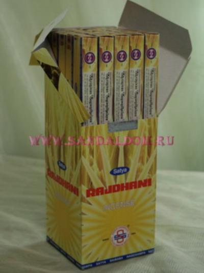 451Ra - БЛАГОВОНИЯ масала Satya sq 8stk Rajdhani 10gm 