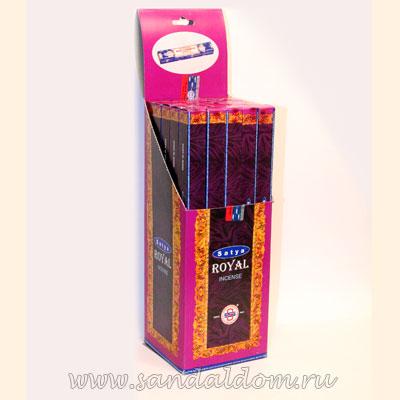 451Ro - БЛАГОВОНИЯ масала Satya sq 8stk Royal 10gm 