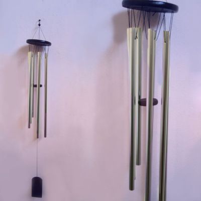 Музыка Ветра Классика, 7 трубок, h трубки - 48 см., d платформы - 13 см.