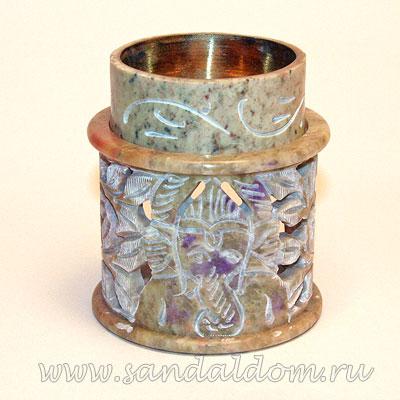 Аpомалампа 521UC Ганеш камен.h~9cm